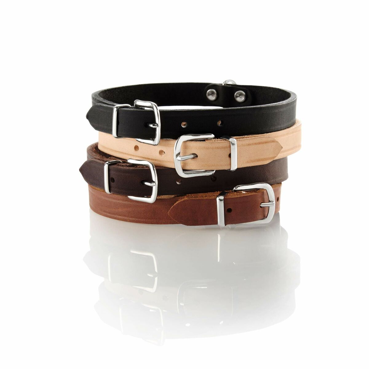 Collar Premium Hunter Aalborg para Perro Marrón - XS(24-29cm)